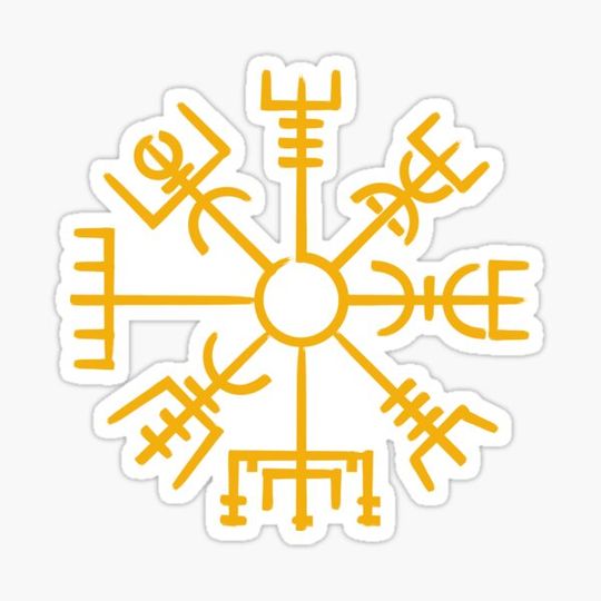 Discover Norse Vegvisir Runic Compass Rune