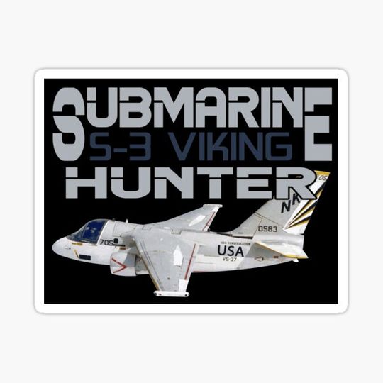 Discover US Military S-3 Viking Anti-submarine Aircraft #2867