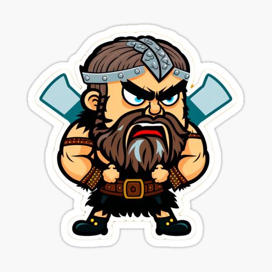 Discover Viking Sticker