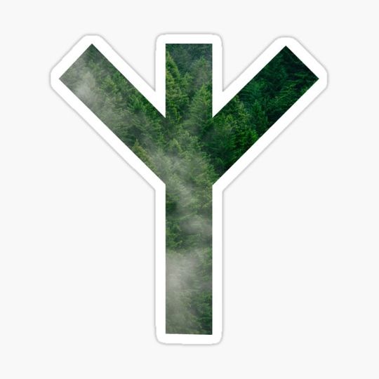 Discover Algiz Life Forest Rune Symbol