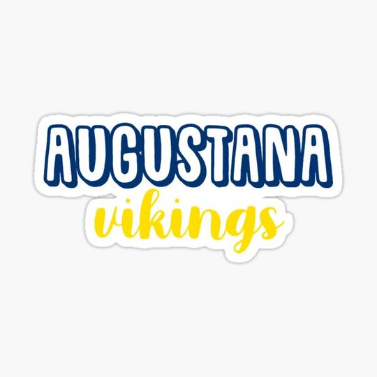 Discover augustana vikings sticker