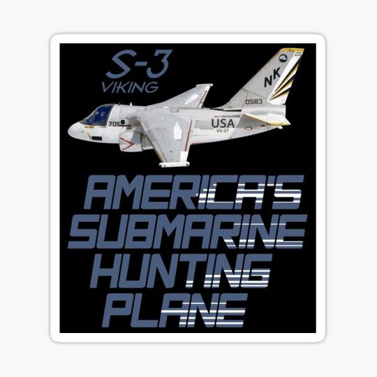Discover US Military S-3 Viking Anti-submarine Aircraft #2869