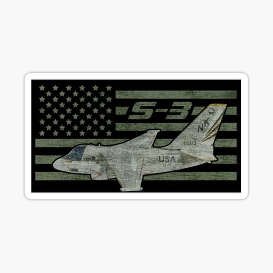 Discover US Military S-3 Viking Anti-submarine Aircraft #2870