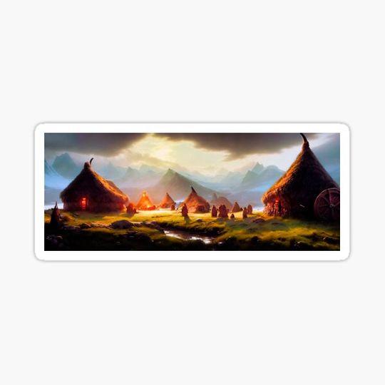 Discover viking landscape