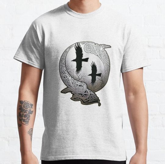 Discover Raven Viking Runes Celtic Knot Pattern