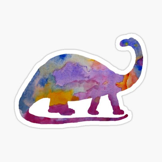 Discover Dinosaur Art - Brontosaurus