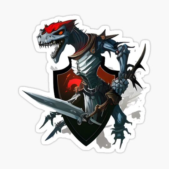 Discover Dinosaur skeleton Warrior