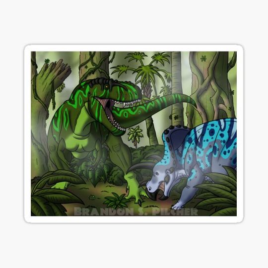 Discover Tyrannosaurus versus Sierraceratops