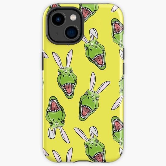 Discover Tyrannosaurus with Bunny Ears - yellow