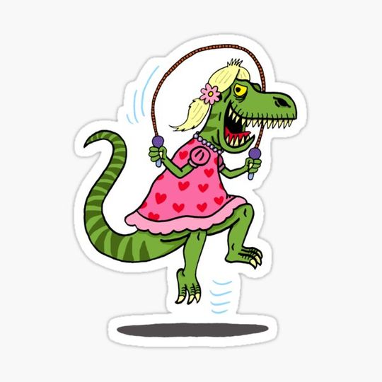 Discover The trick of the tyrannosaurus