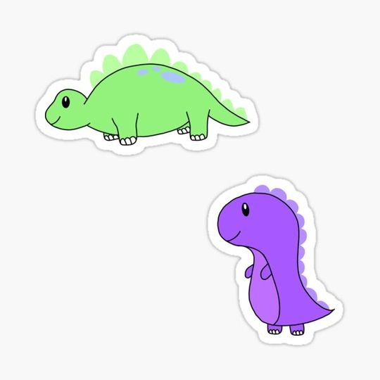 Discover cute dinosaurs pack 2