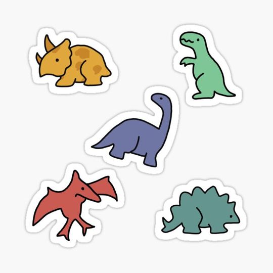 Discover Minimalistic Dinosaurs