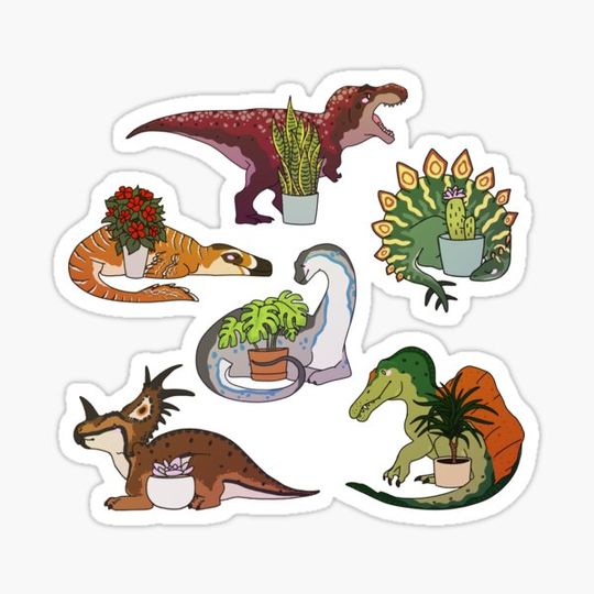 Discover Dinosaurs and plants