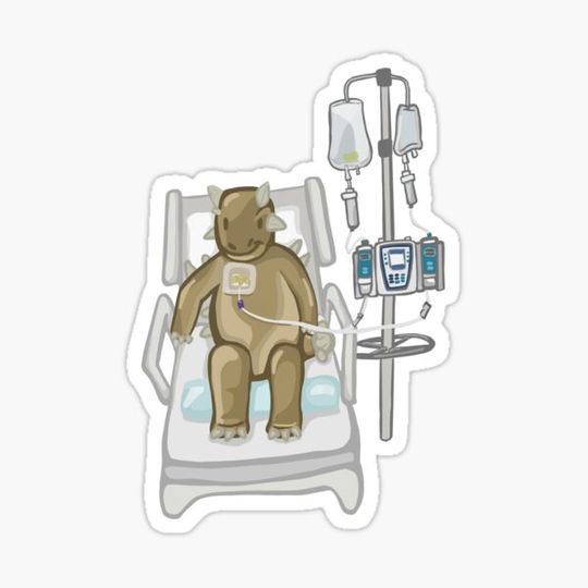 Discover Dinosaur with Port getting Infusion