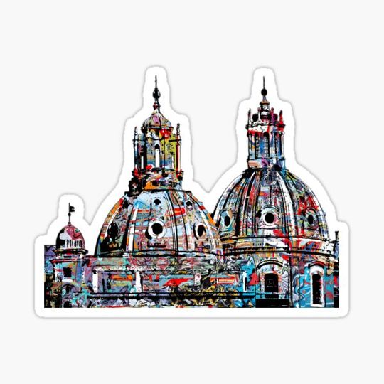 Discover Rome Cathedral in graffiti