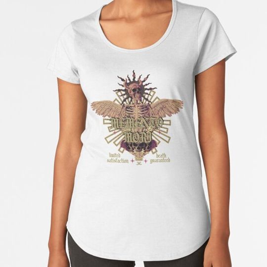 Discover Memento Mori Street Style T shirt