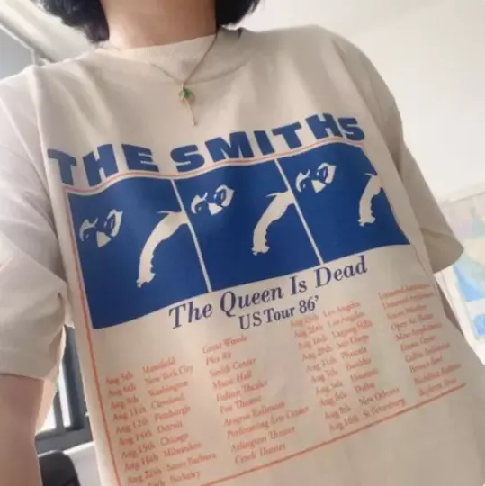 Discover The Smiths Cotton T- Shirt Women Pop Indie Rock Band