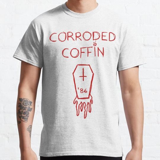 Discover Corroded Coffin Tee