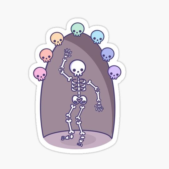 Discover Rainbow Skeleton Disco