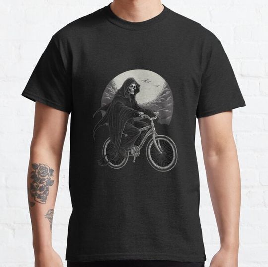 Discover Grim Reaper Biker - Gothic T-shirt