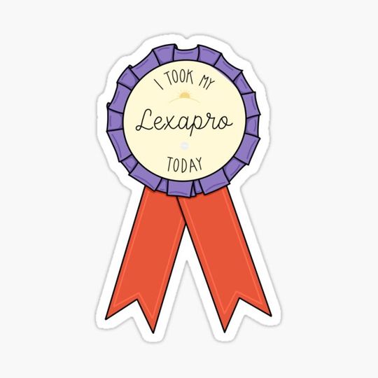 Discover Congrats, you took your Lexapro!