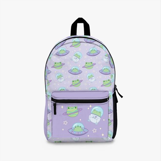 Discover Cute Cosmic Frogs Backpack