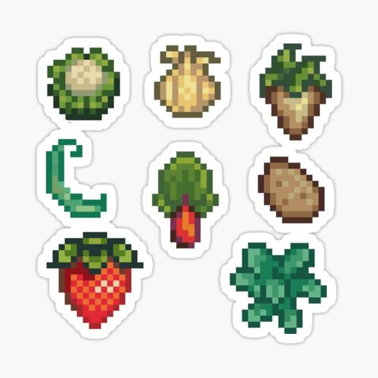 Discover Spring Crops Set Stardew Valley