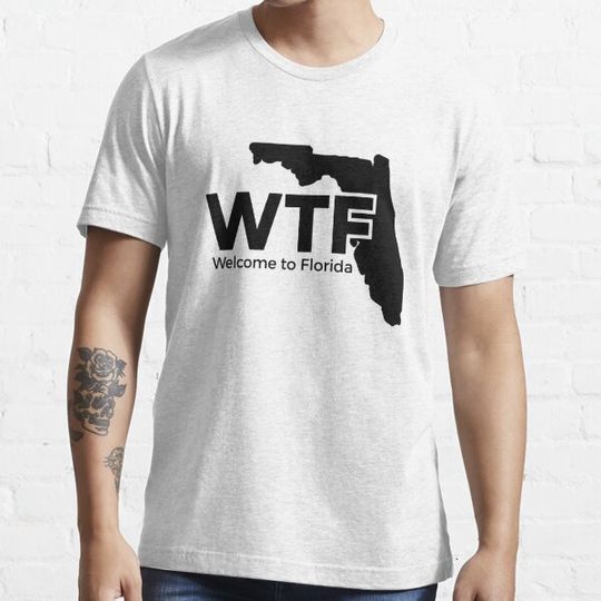 Discover WTF - Welcome to Florida Funny Florida Design
