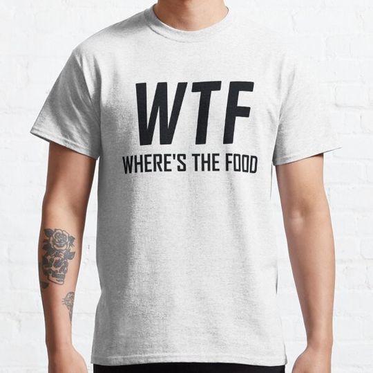 Discover Inappropriate comment where's the food