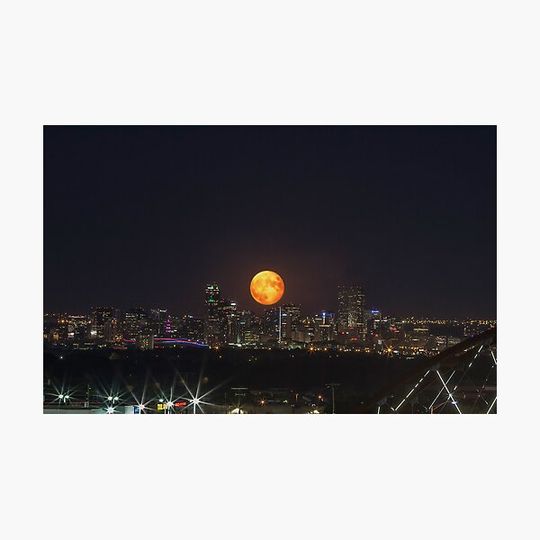 Discover Super Moon over Denver