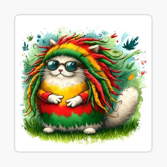 Discover Rastafarian Cat