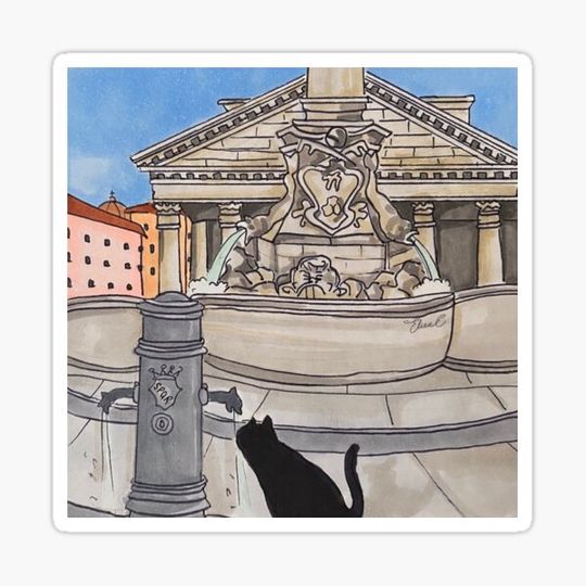Discover Journal of a Cat in Rome - Piazza della Rotonda