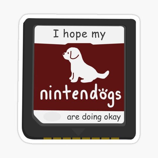 Discover I Hope My Nintendogs Are Doing Okay - Red
