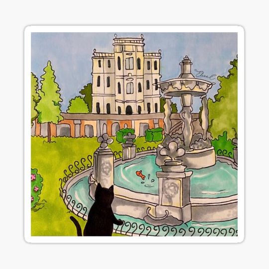 Journal of a Cat in Rome - Villa Pamphilj
