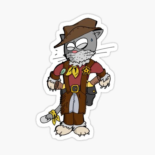 Discover Cow-boy cat