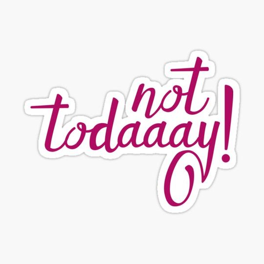 Discover Not Todaaay!