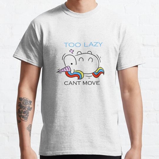 Discover Too Lazy To Move Unicorn