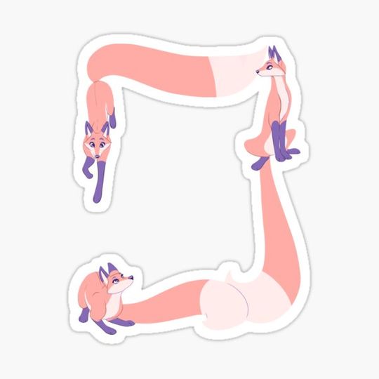 Discover Three fox frame