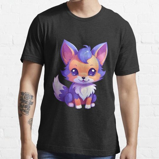 Discover Chibi Blurple Fox: A Splash of Cuteness