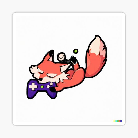 Discover Fox playing video games
