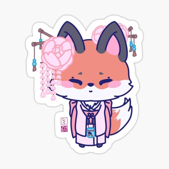 Discover Kawaii Kimono Fox