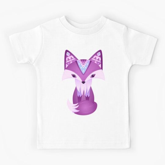 Discover Mystical Woodland Fox (Purple)