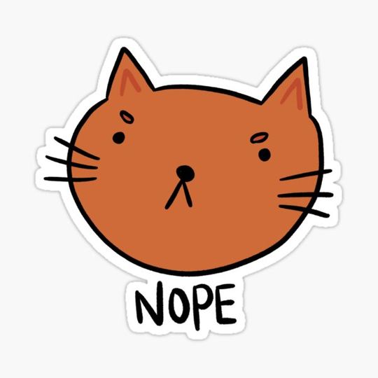 Discover Nope Cat