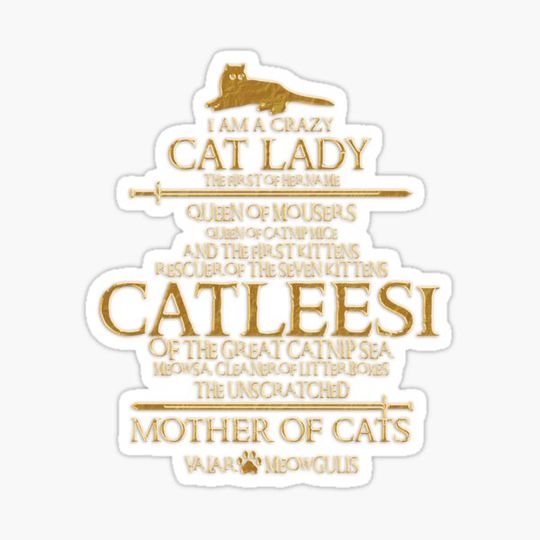 Discover Catleesi Mother of Cats. Gift For Cat Lovers