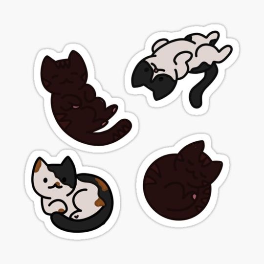 Discover Four Cats Artwork