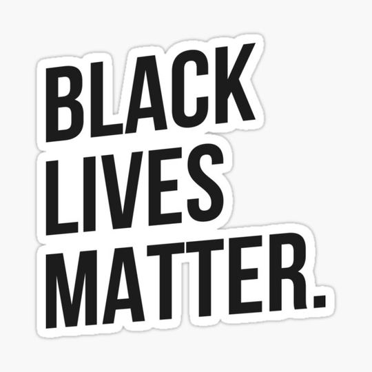 Discover Black Lives Matter logo text