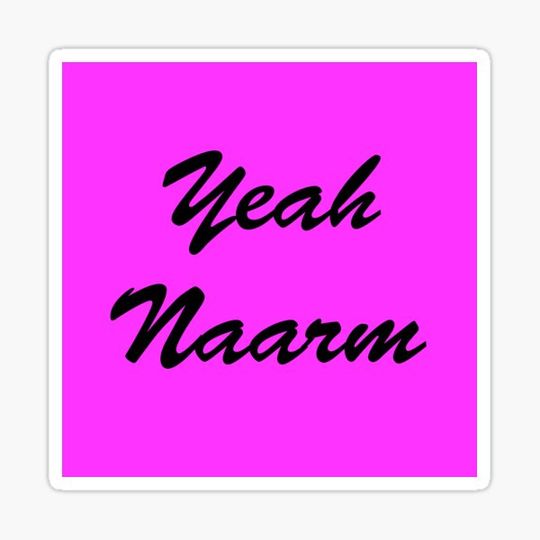 Discover Yeah Naarm pink