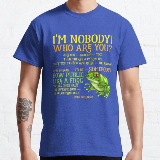 Discover Emily Dickinson I'm Nobody Poem