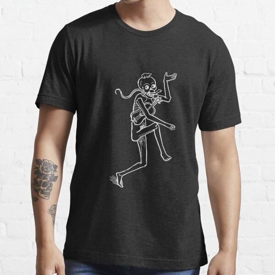 Discover Medieval Demon Skeleton Dancing With Frog Serpent Violin