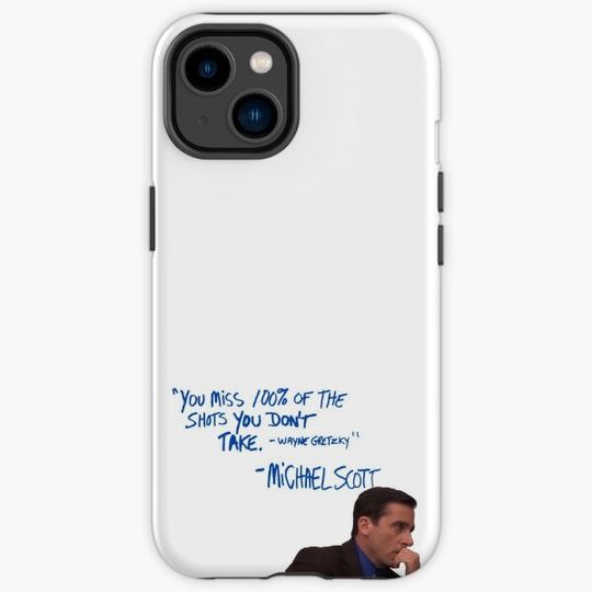 Discover Michael Scott's Inspirational Quote (Colour)